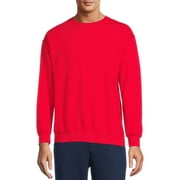 Athletic Works Men's Fleece Crewneck Sweatshirt, Sizes S-4XL