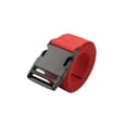 thumbnail image 4 of ziyahi Outdoor Breathable Men Waist Belt Quick Release Buckle Red, 4 of 9