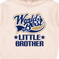 thumbnail image 3 of Inktastic Little Brother Worlds Best Toddler Hoodie, 3 of 4