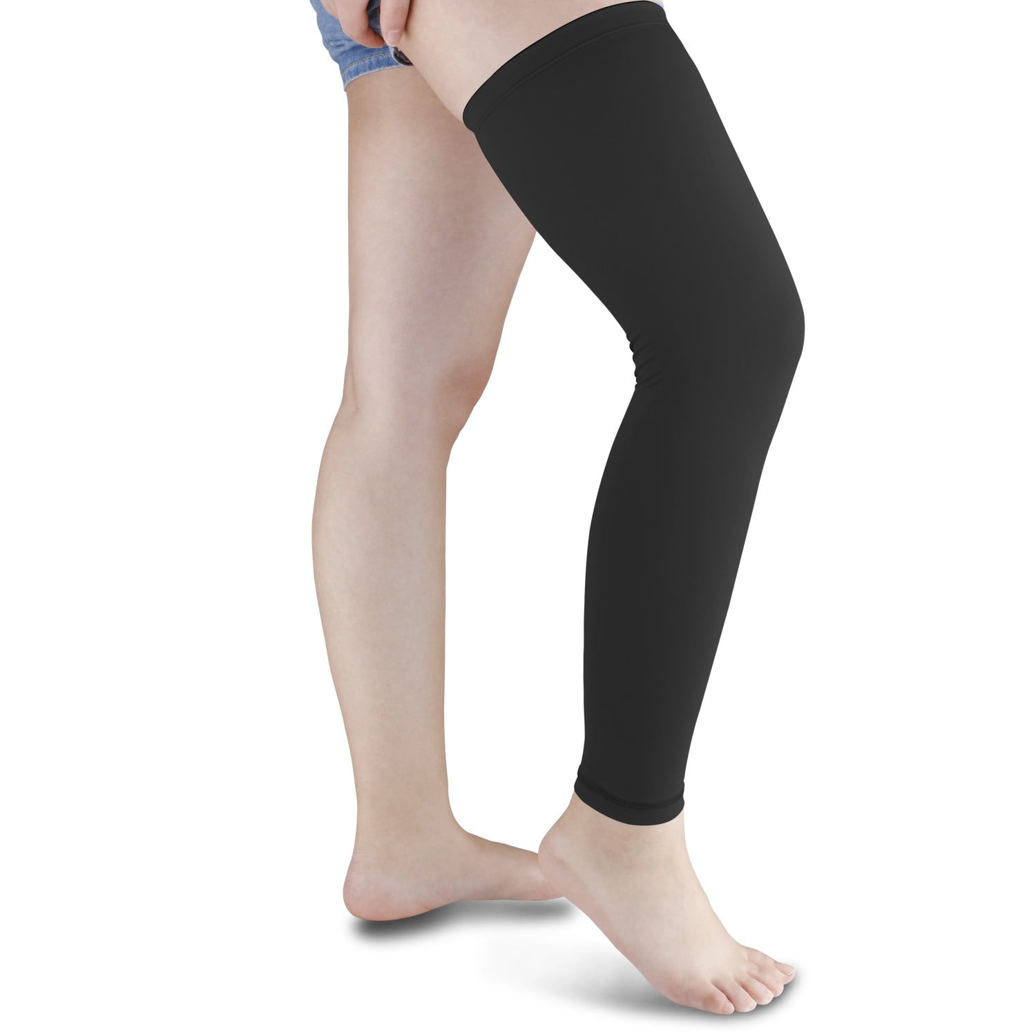Unisex Compression Socks Knee Support Stockings Leg Thigh Sleeve Brace Wrap US 
