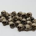 thumbnail image 3 of XYKA 20Pcs Hallowe-en Decor Resin Mini Human Skeleton Head Perfect for Hallowe-en Props, Craft Bar, Home Table Decoration, and Garden Accessories, 3 of 6