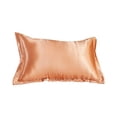 thumbnail image 2 of WRXMIJNHGSA Pillow Case Under $5 Solid Color Faux Silk Pillowcase Silk No Zipper Envelope Pillow Pillow Cover, 2 of 7
