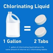 Pool Essentials Chlorinating Liquid for Swimming Pools, 2-Pack