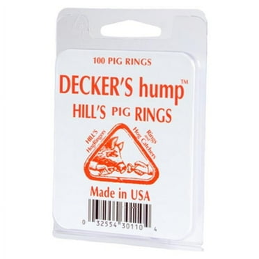 1 100 Pack No. 1 Pig Ring