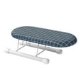 thumbnail image 4 of Rongfmy Small Tabletop Ironing Board Ironing Cuffs Neckline Foldable Legs for Apartments Blue, 4 of 7