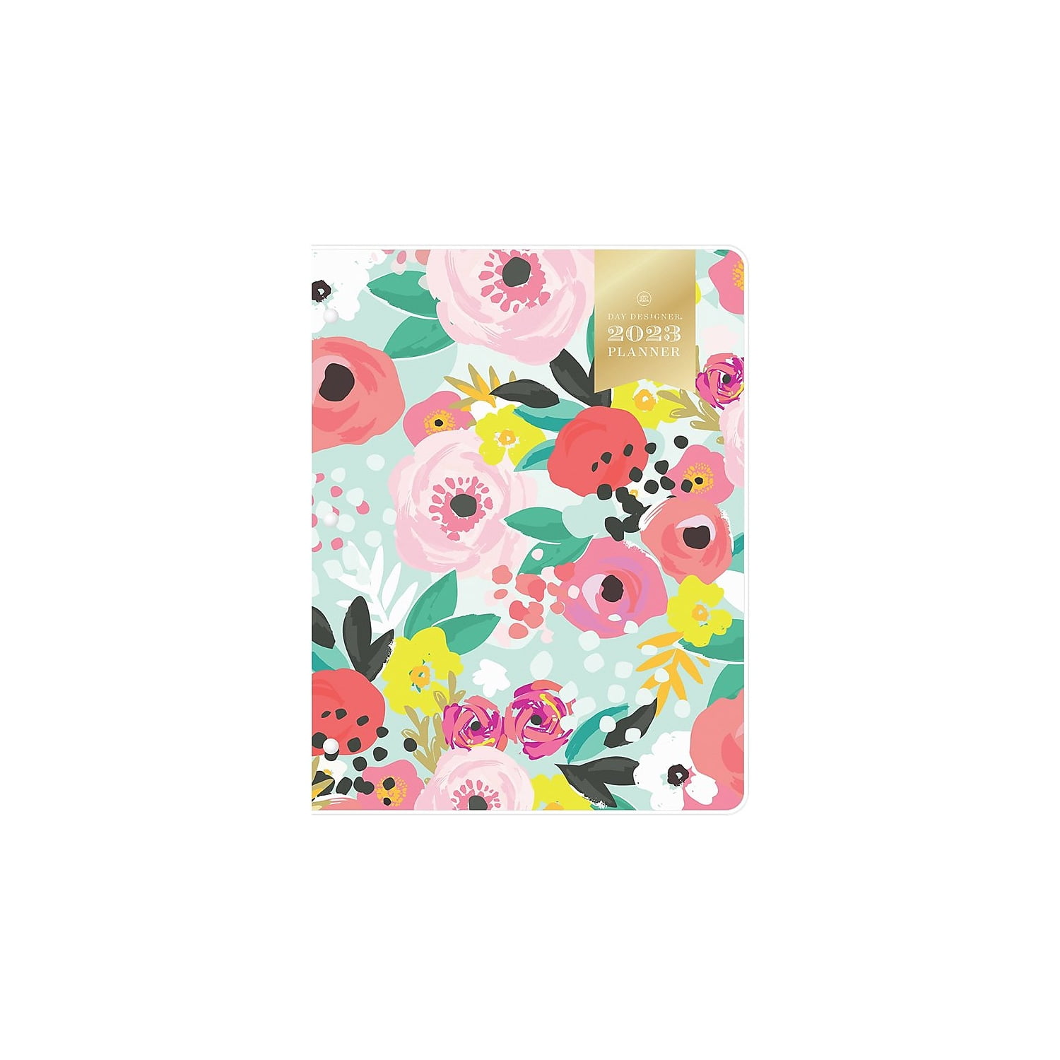 2023 Blue Sky Day Designer Secret Garden Mint 8.5'' x 11'' Monthly Planner Multicolor (140104-23)