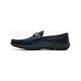 thumbnail image 5 of Stacy Adams Embrey Moc Toe Bit Slip-On Dress Shoes Navy 25703-410, 5 of 7