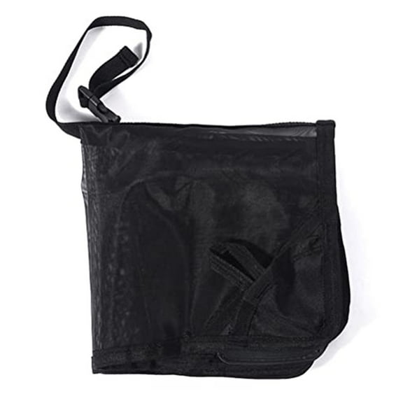 38x38cm Anti-Collapse Mat for Camping Chairs - Black Oxford Cloth Ground Stability Pad for Outdoor Use