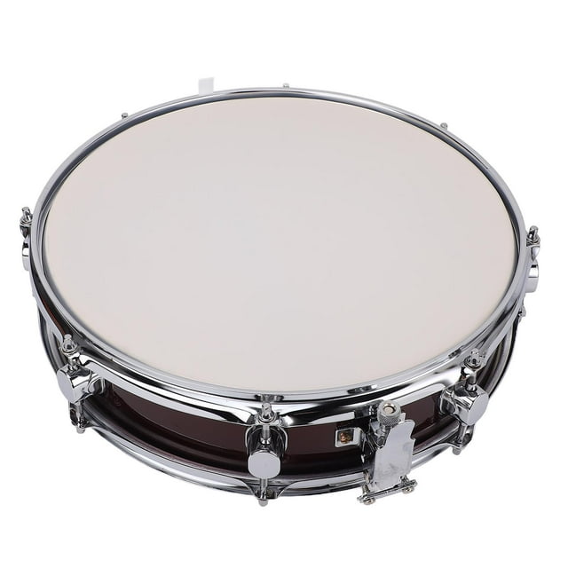 Beginner Practice Snare Drum, Featuring 10 Ears Structure with Pine Wood Shell for Superior Control