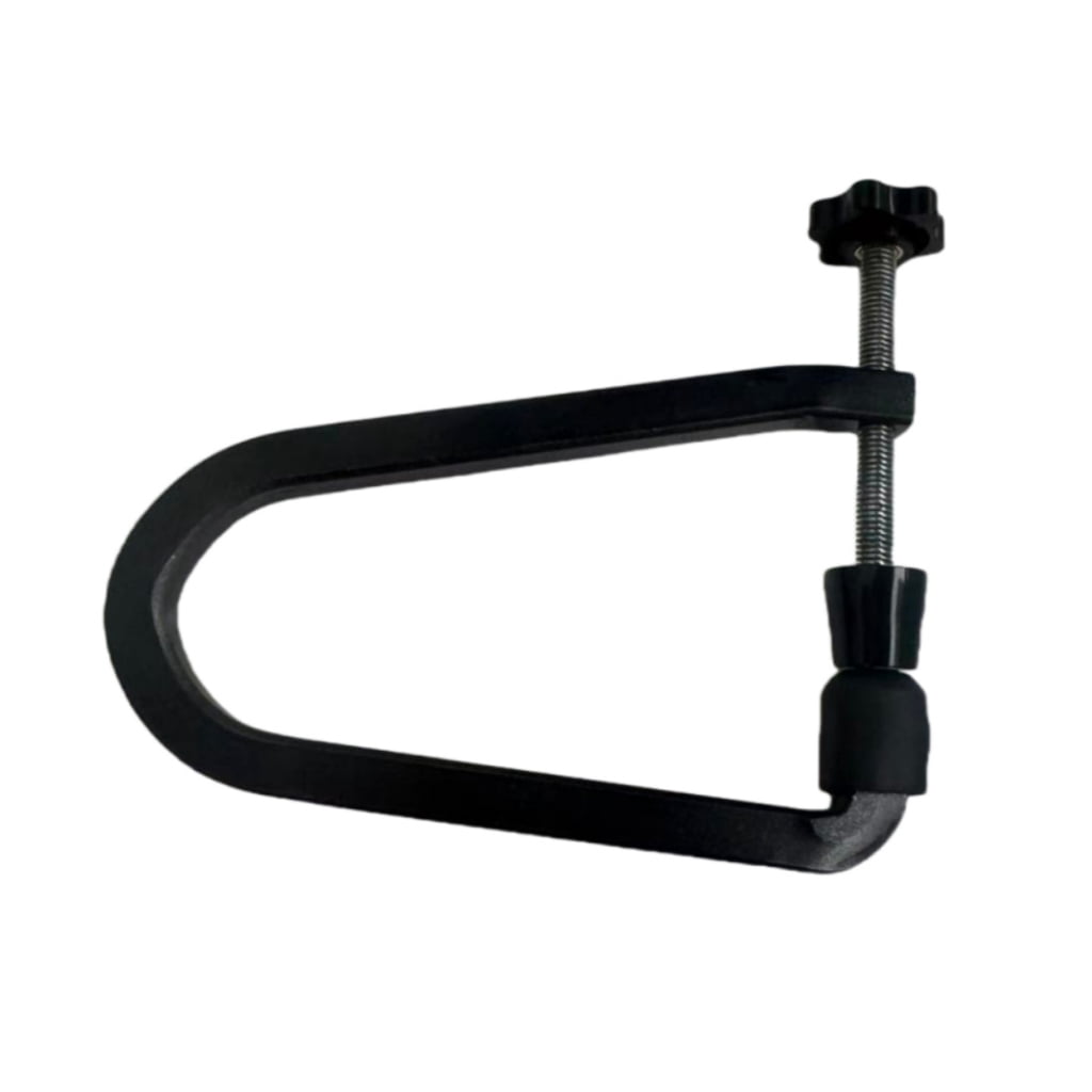 CEORPER Acoustic Guitar Bridge Clamp Adjustable Fretboard Clip with Block for Guitar Repair and Maintenance Accessory