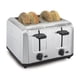 thumbnail image 1 of Tostadora Hamilton Beach 4 Rebanadas Acero Inoxidable Apagado Automático Doble Control Independiente 1500 W, 1 of 9