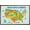 Bronze Framed Version, variant on Geography - USA Map Animals And Icons 26 Wall Poster, 22.375" x 34" Framed