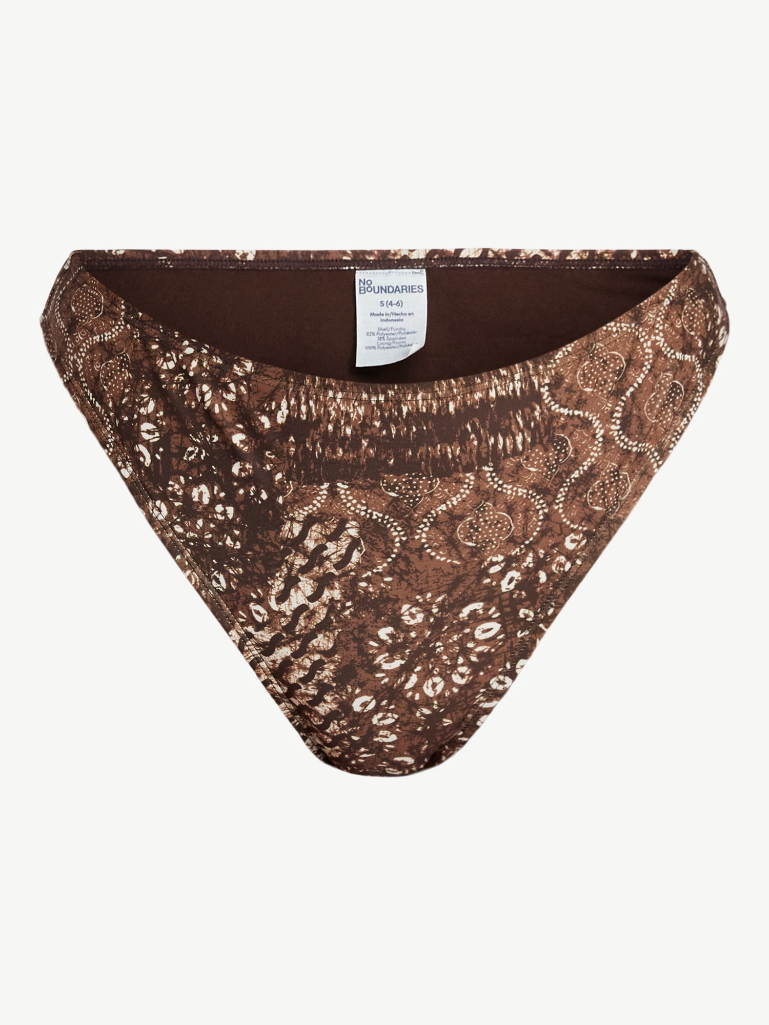 No Boundaries Hipster Bikini Bottoms, Women’s XXS-XXL
