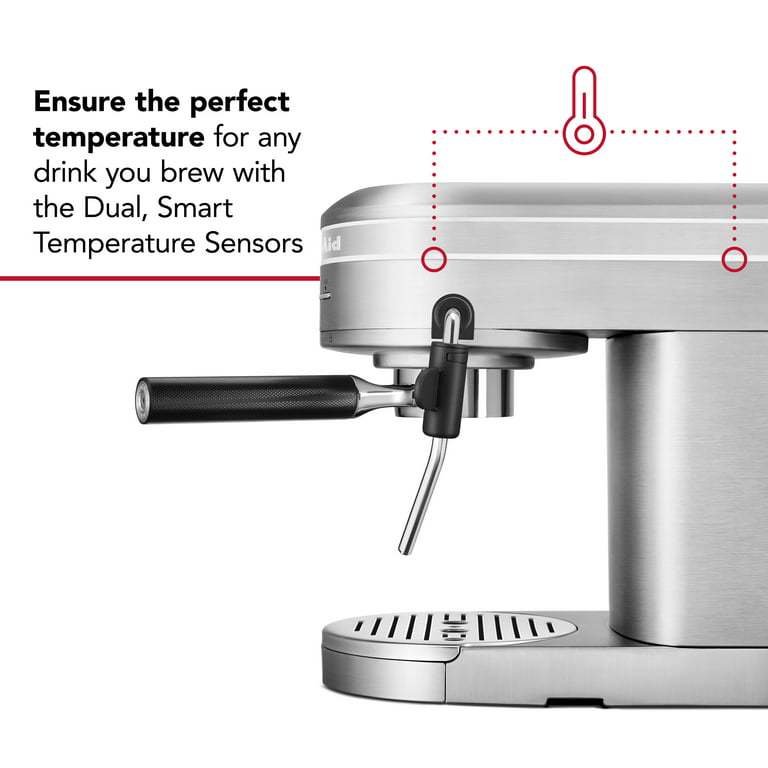 Kitchen Aid 5 Kes6503 Artisan Semi Automatic Espresso Machine, Crème