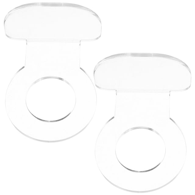 MasteelfCA 1 Set Acrylic Wall Mount Softball Racks Display Golf-ball Holders for Displaying