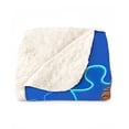 thumbnail image 2 of Autism Awareness Saint Bernard Accept Understand Love Cozy Sherpa Blanket St Dog Lover Warm Soft Throw Blanket - 12003, 2 of 5