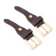 thumbnail image 5 of 2 piezas de correa de hombro acortada con hebilla de pasador para bolso, cadena para acortar la correa del bolso. Marrón, 5 of 9