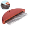 thumbnail image 2 of Anti- Oxidant Dog Comb, Hair Removal Comb Pet Cleaning Comb, For Cats For Dogs ANGGREK AB2110, 2 of 8