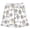 1-White105, variant on Wxolcjlv Boys Quick Dry Swim Trunks Casual Hawaii Beach Shorts with Pockets, Sizes 2-14Y