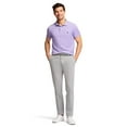 thumbnail image 4 of Men's IZOD Saltwater Flat Front Chino Pants Color: Cinderblock Size: 36X30, 4 of 5