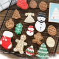 thumbnail image 4 of Bearachild 1 Juego de moldes para Fondant, accesorios para hornear con temática navideña, molde en relieve, herramientas de decoración de Kits de decoración para fiestas, 4 of 6