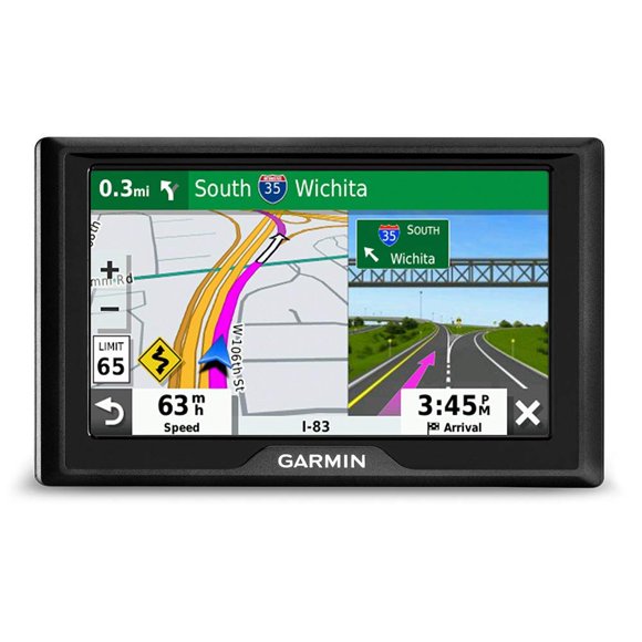Garmin Drive 52, Navegador GPS con Pantalla de 5 Pulgadas, Menús en Pantalla Sencillos y Mapas Fáciles de Ver (Renovado)