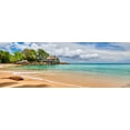 thumbnail image 2 of Beautiful beach at Seychelles, Mahe 1000pc Panoramic Puzzle, 2 of 2