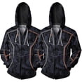 thumbnail image 4 of Iron-man Avengers 4 Sudadera con capucha y cremallera Sudadera con capucha Cosplay Tops, 4 of 4