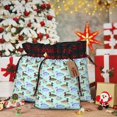 thumbnail image 6 of Rocae Mallard Duck Of Lotus Flowers Print Christmas Drawstring Linen Gift Bag with Drawstrings Treat Bag Goody Present Bags for Christmas Party Favor, 6 of 8