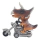 thumbnail image 1 of Puntoco Dinosaurio Motocicleta Tiranosaurio Rex Adorno Grúa Máquina Juguete Pequeño Triceratops [Marrón] Bolsa,Decoración Hogareña, 1 of 2