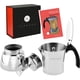 thumbnail image 3 of Luxhaus Moka Pot - Cafetera De Espresso Para Estufa De 9 Tazas - Cafetera De Moca Italiana Y Cubana 100% De Acero Inoxidable, 3 of 5
