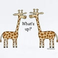 thumbnail image 2 of CafePress - What's Up? Giraffe Infant Bodysuit - Baby Light Bodysuit, Size Newborn - 24 Months, 2 of 4