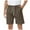 Brown, variant on Youmylove Fashion Mens Shorts Mens Summer Shorts Elastic Waist Drawstring Beach Shorts Solid Color Loose Shorts With Pockets Summer Tactical Pants