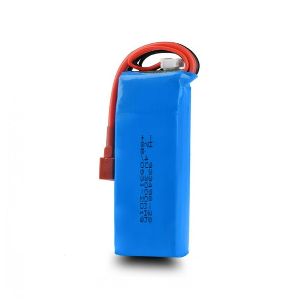 Batterie au lithium 3000mah 7.4v + câble de charge USB pour Wltoys