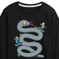 thumbnail image 3 of Instant Message - Snake Skate Rd. - Toddler & Youth Long Sleeve Graphic T-Shirt, 3 of 6