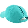 thumbnail image 6 of Ponytail Messy High Bun Adjustable Washed Cotton Baseball Cap, 6 of 9