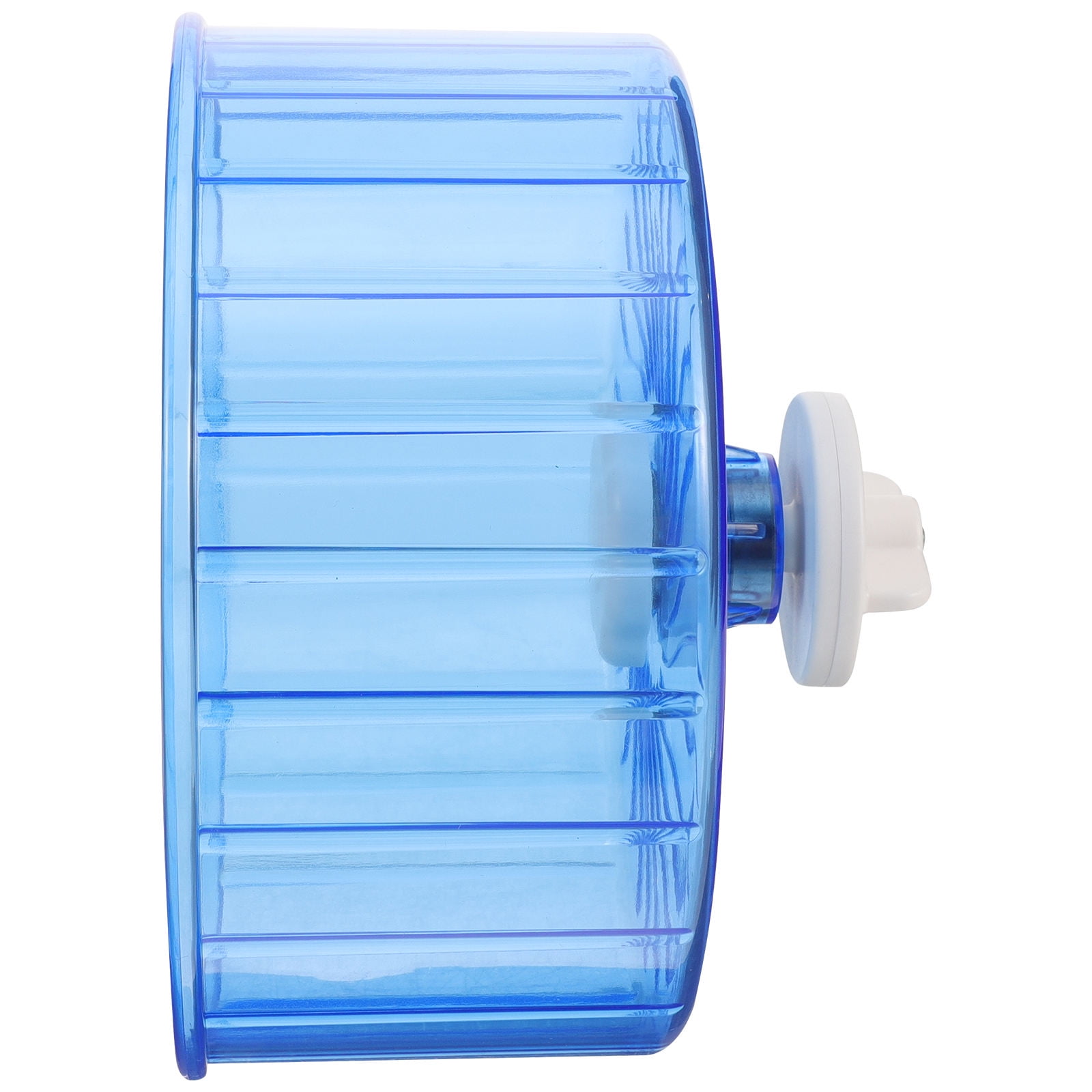LOLIPPYY Sky-Blue Silent Running Wheel Plastic for Hamsters Mice Gerbils Chinchillas
