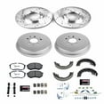 thumbnail image 3 of PowerStop Front and Rear Z36 Truck & Tow Brake Pad Rotor Drum and Shoe Kit Fits: TOYOTA Select Models K15039DK-36, 3 of 10