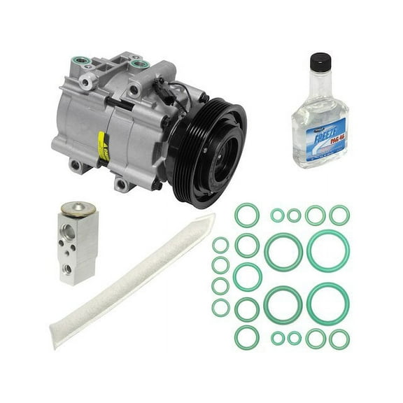 A/C Compressor Kit - Compatible with 2001 - 2006 Hyundai Santa Fe 2002 2003 2004 2005