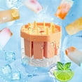 thumbnail image 2 of Ensemble de Moules à Sucettes Glacées Maison Orange, Grande Capacité, Boîte de Rangement pour Crème Glacée, Multi-Couches Intégrée, Bricolage, Machine à Friandises Glacées pour la Cuisine Familiale, 5,1 X 5,1 X 4,3 Pouces, 2 of 6