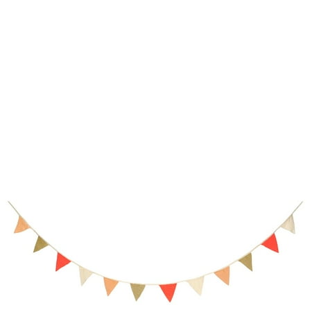 Pink Knitted Flag Garland