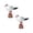 A272 Silver 3.3x2.9x1.2" 2Pack, variant on 2Pcs Seagull Statue Nautical Bird Figurine For Home And Unique Garden Ornament Space Saving Design For Shelves Tables Long Lasting Craftsmanship Desktop Ornament 3.1x1.6x1.4"