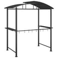 thumbnail image 5 of vidaXL BBQ Gazebo Anthracite Steel Large Seats Many BBQ Gazebo 82.7"x44.9"x90.6", 5 of 7