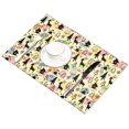 thumbnail image 3 of EREHome Ensemble de 6 Napperons Bonhomme de Neige Pin Assiette Support 12x18 Pouces, 3 of 5