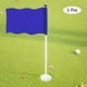 thumbnail image 4 of Uxcell Bandera de Golf con Tubo Insertado [1 pieza] - Bandera de Objetivo de Golf de Nylon para Green - [Azul - 20 PULGADAS], 4 of 7