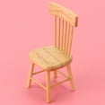thumbnail image 2 of Fdit Chaise de Maison de Poupée Miniatures de Maison de Poupée, Miniature Chaise de Salle à Manger Modèle de Meubles pour Accessoire de Maison de Poupée 1:12, 2 of 8