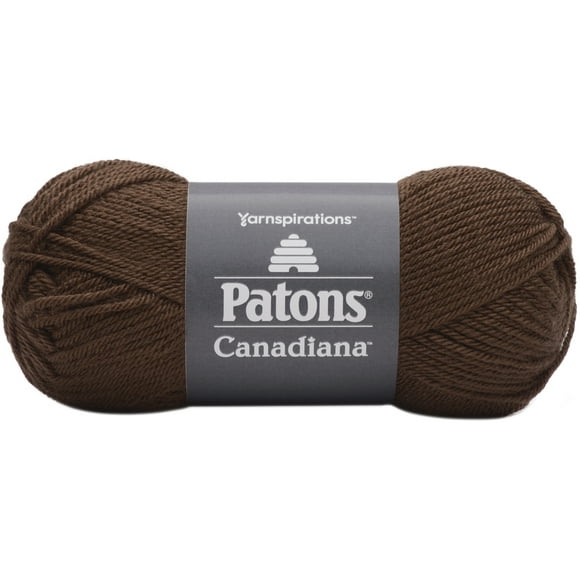 Patons Canadiana Yarn - Solids-Rich Brown