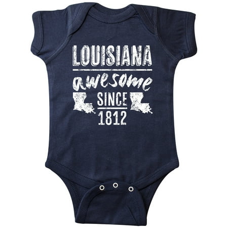 

Inktastic Louisiana Awesome Since 1812 Gift Baby Boy or Baby Girl Bodysuit