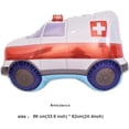 thumbnail image 3 of 3PCS Rescue Vehicle Balloons Police Cars Fire Trucks Ambulances Mylar Foil Balloons for Kid Birthday Party Wedding Baby Shower Rescue Theme Party Home Decorations Supplies, 3 of 3