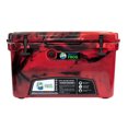 thumbnail image 1 of Frosted Frog 45 Qt Roto-Molded Commercial Grade Insulated Cooler, Red Camo, 1 of 8